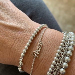 Tiffany&Co peace bracelet NEW